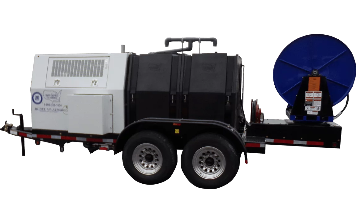 Sewer Equipment 747 Trailer Jetter