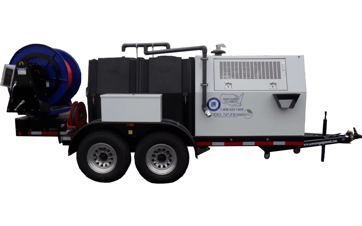Sewer Equipment 747 Trailer Jetter