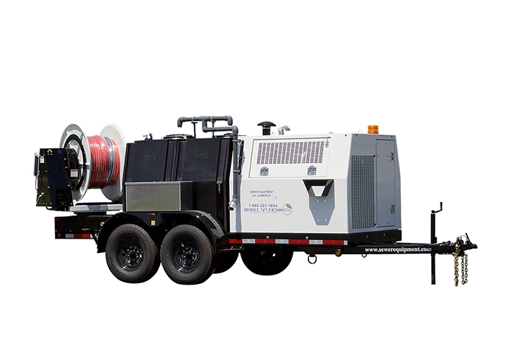 Sewer Equipment 747 Trailer Jetter