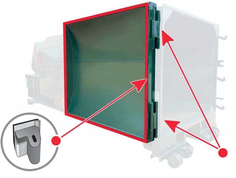 RJ-100SC Self-Contained Trash Compactor