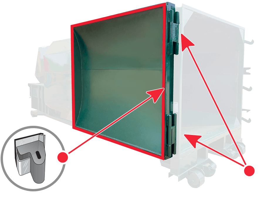 RJ-250SC Self-Contained Trash compactors