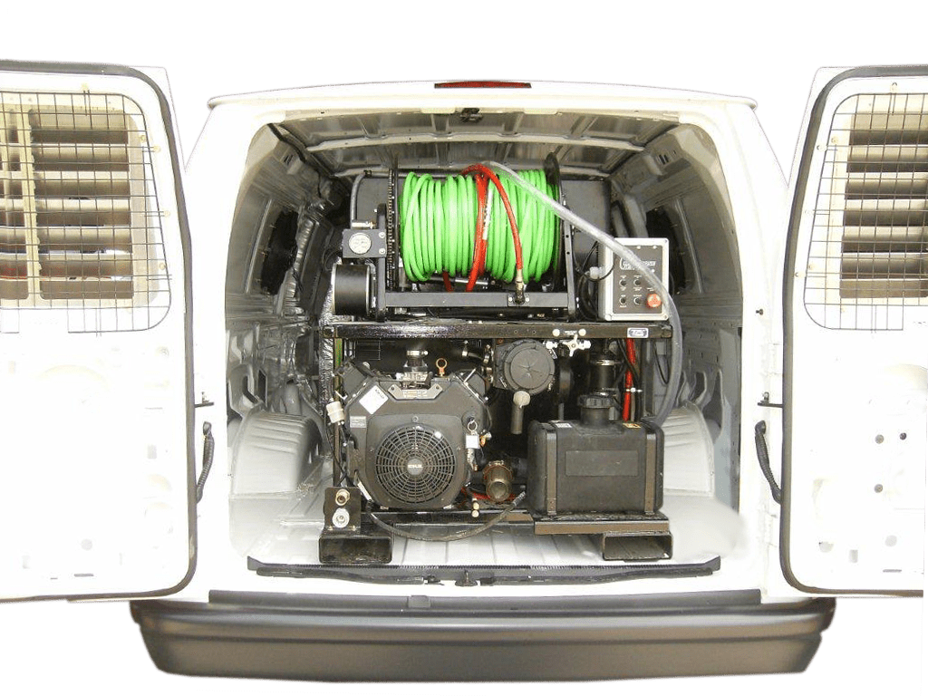 Mongoose Model 123-V Jetter Van